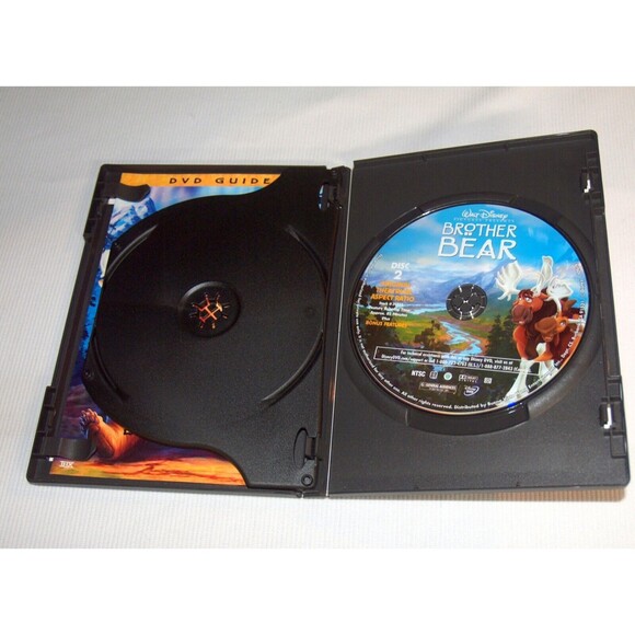 Brother Bear (DVD, 2003) Walt Disney special 2 Disc Edition with lots of bonuses - Picture 4 of 4